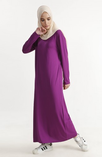 Basic Dress 1243-05 Purple 1243-05