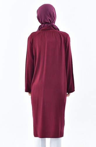 iLMEK Buttoned Tunic 5244-05 Cherry 5244-05