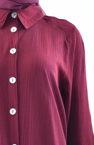 iLMEK Buttoned Tunic 5244-05 Cherry 5244-05