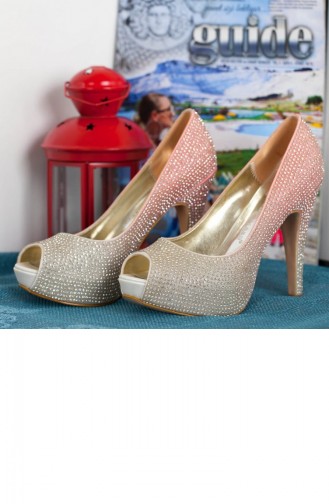 Chaussures de Mariée A172Ysml00291129 Perle Poudre 172YSML00291129