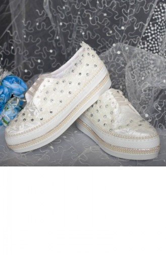 Bridal Pearl Lace Shoes A192Yhmd00081607 192YHMD00081607