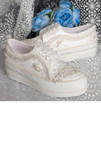 Bridal Pearl Lace Shoes A192Yhmd00161607 192YHMD00161607