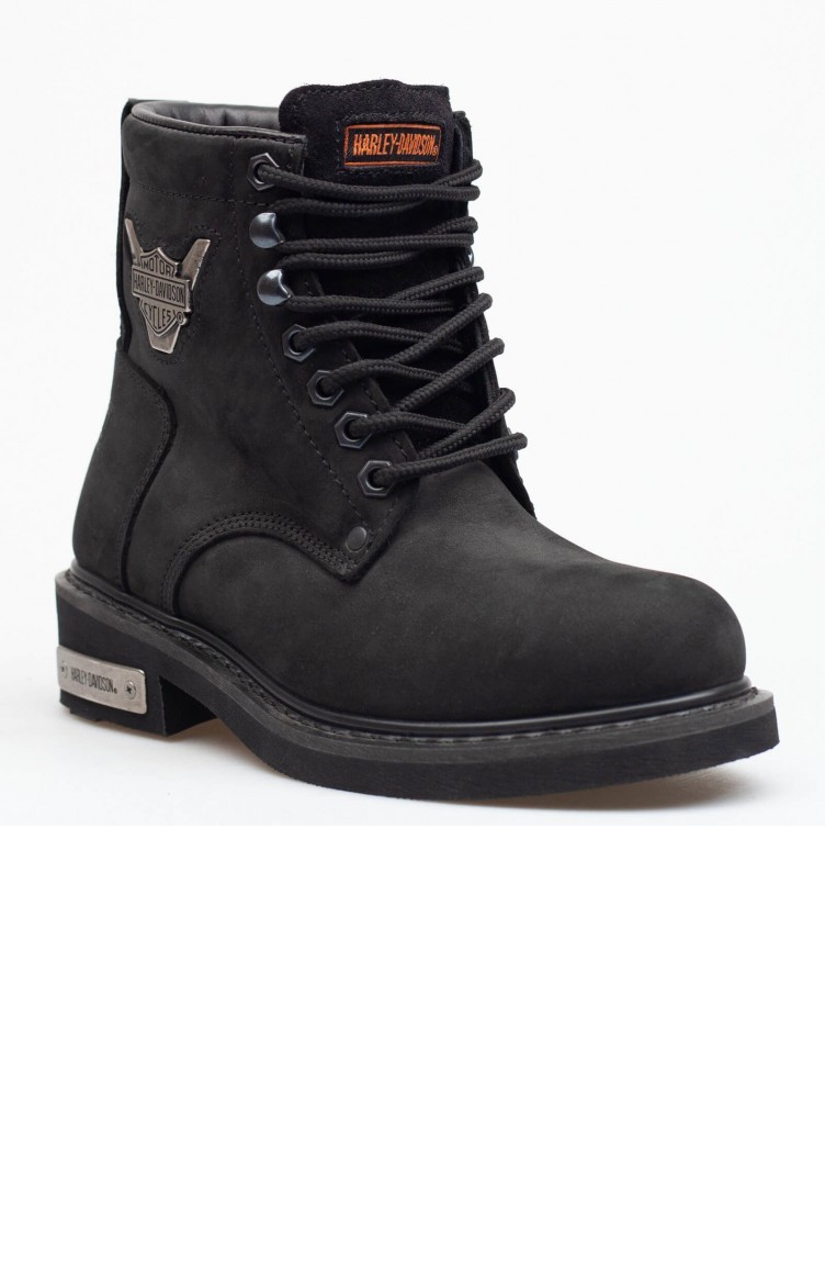 harley davidson erkek cocuk bot a17gkhdv0001570 siyah nubuk