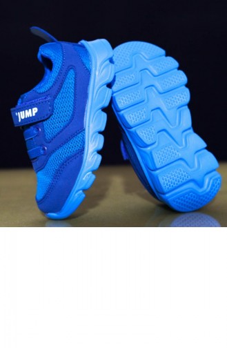 Jump Bebek Ayakkabı A19Byjmp0001557 Saks Mavi Tekstil