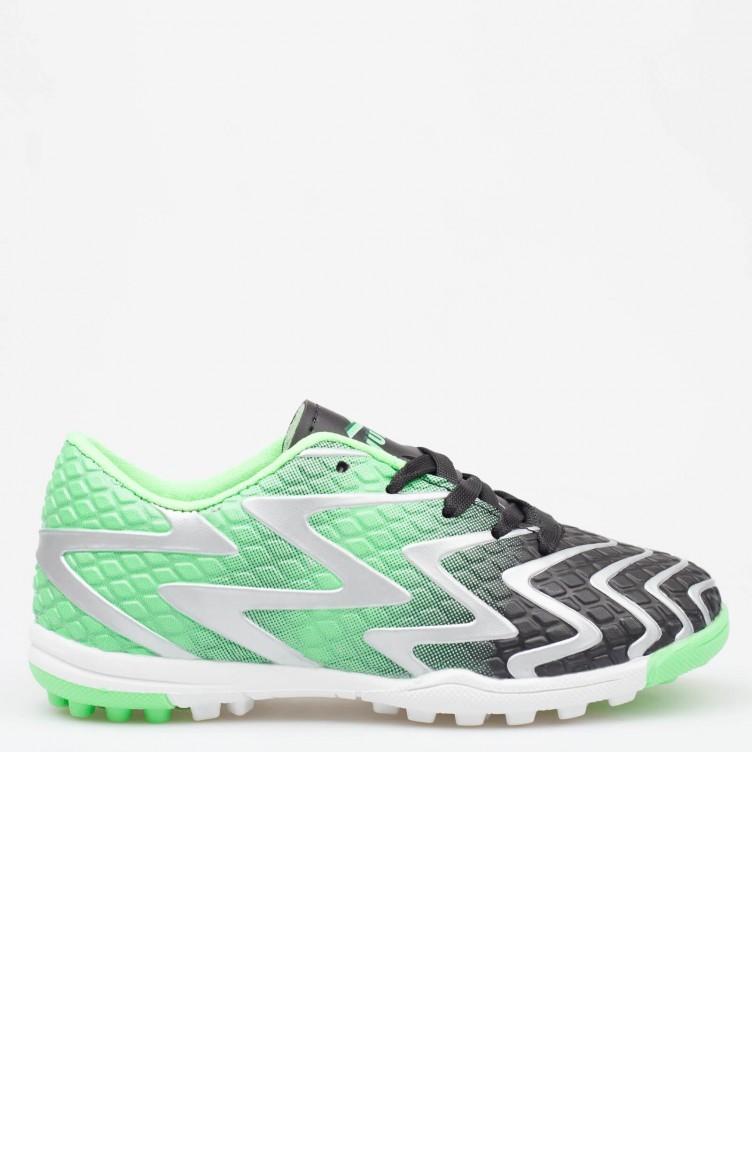 Jump Erkek Cocuk Hali Saha Ayakkabisi A19fkjmp0033192 Siyah Yesil Tekstil Sefamerve
