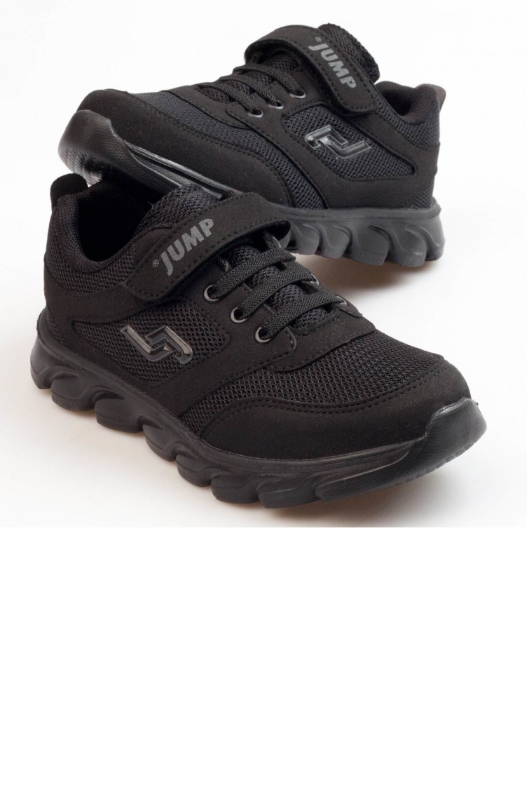 Jump Erkek Cocuk Spor Ayakkabi A19fyjmp0022001 Siyah Tekstil Sefamerve