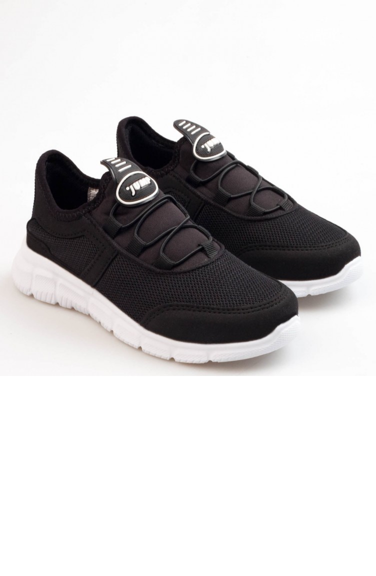 Jump Erkek Cocuk Spor Ayakkabi A19fyjmp0025001 Siyah Tekstil Sefamerve