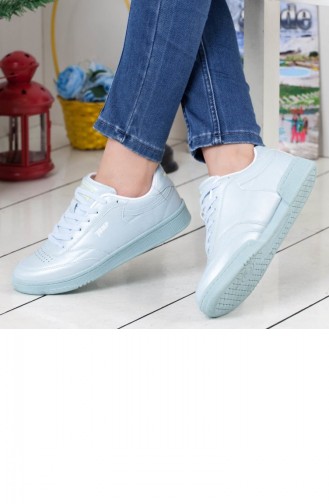 Jump Chaussures Sport Pour Femme A192Yjmp0021Gblu Bleu Microfiber 192YJMP0021GBLU
