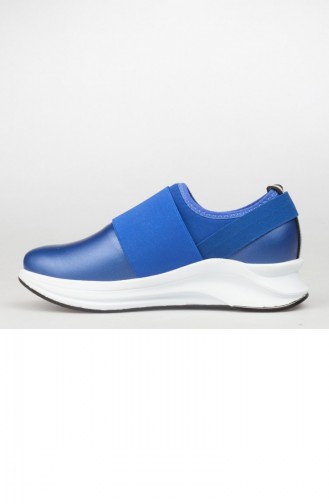 Navy Blue Casual Shoes 182YKÇL00031252