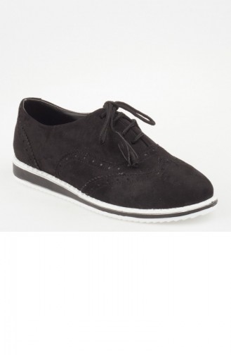 Black Casual Shoes 182YPBC0001035