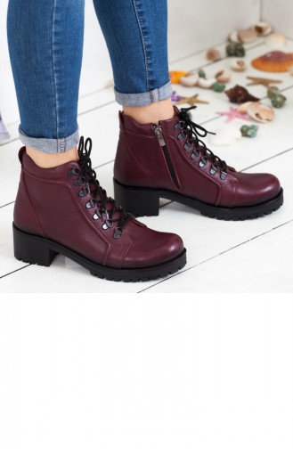 Claret Red Boots-booties 192KIVK0019016