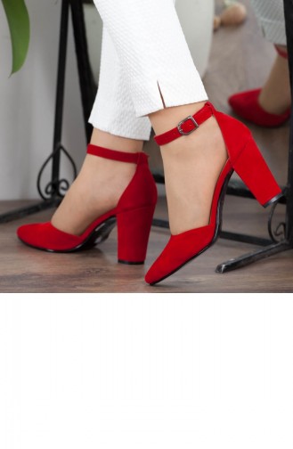 Red High-Heel Shoes 182YAKT0002060