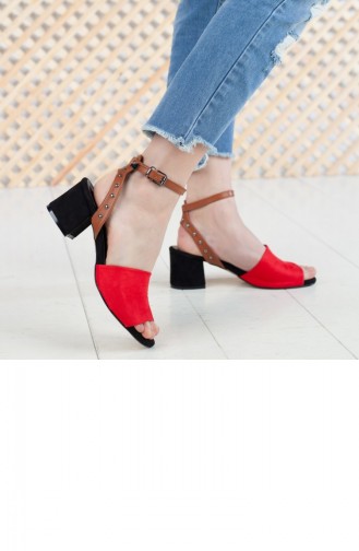 Red High-Heel Shoes 182YSMS0028060