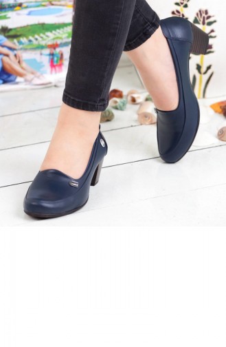 Mammamia Women´s Heel Shoe A192Ydyl0006Xb4 Navy Leather 192YDYL0006XB4