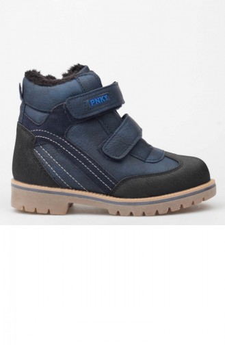 Navy Blue Children`s Shoes 19FKPNY0001007