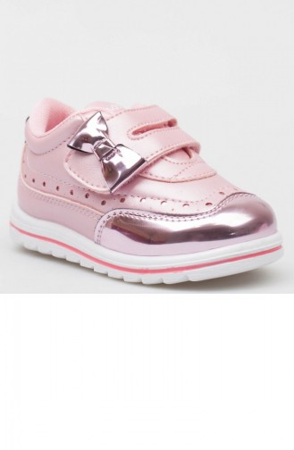 Pinokyo Kız Bebek Ayakkabı A19Bkpny0011009 Pembe Deri