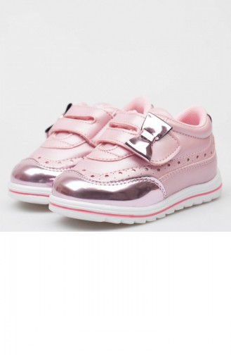 Pinokyo Chaussures Pour Bébé A19Bkpny0011009 Rose Cuir 19BKPNY0011009