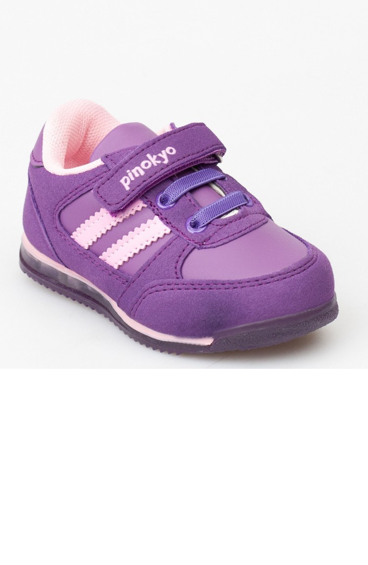 purple kids shoes