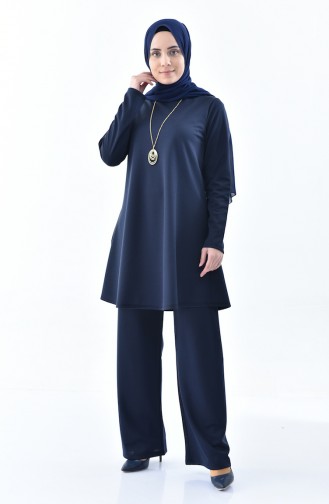 Tunic Pants Binary Suit 0279-02 Navy Blue 0279-02