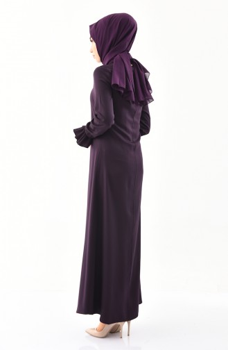 Robe Hijab Pourpre 9292-09