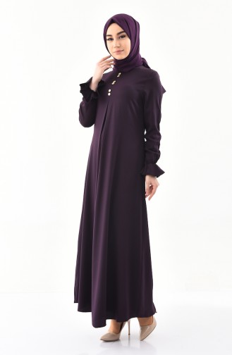Purple İslamitische Jurk 9292-09
