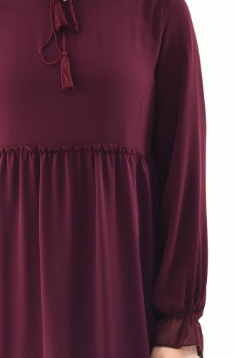 Robe Mousseline 18057-04 Plum 18057-04