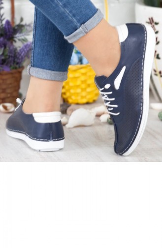 Stella Women´s Casual Shoes A192Ystl0013007 Navy Leather 192YSTL0013007