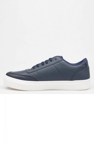 Us Polo Women´s Daily Sports Shoes A192Kuspl0003007 Navy Blue Leather 192KUSPL0003007