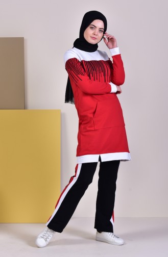 Tracksuit 1418-01 Red 1418-01