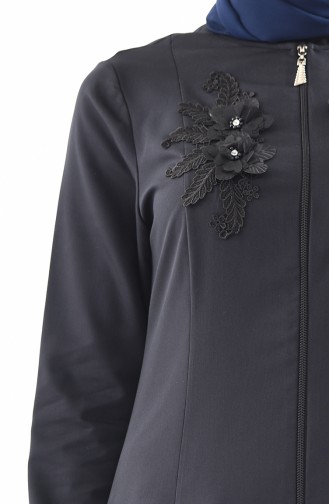 Dunkelblau Abayas 5016-02