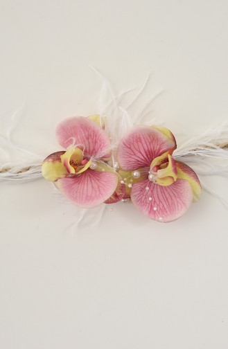 Pink Bridal Hair Accessories 30