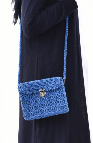 Blue Shoulder Bag 1051-01