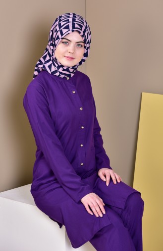 Buglem Tunic Trousers Double Team 1197-03 Purple 1197-03