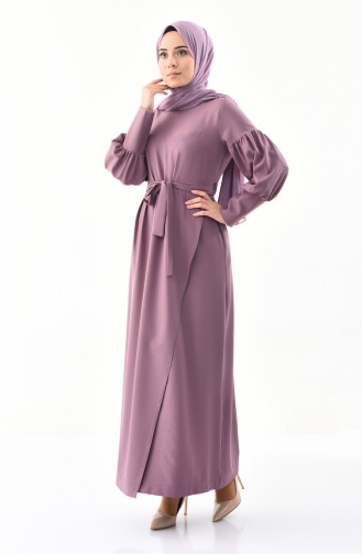 Violet Hijab Dress 1045-03