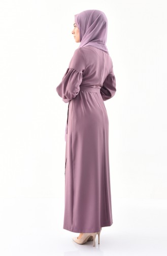Violet Hijab Dress 1045-03