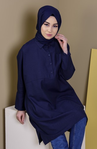 Navy Blue Tuniek 6352-02