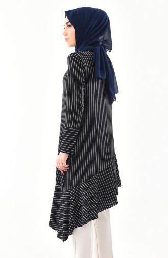 Striped Tunic 5001-04 Navy Blue 5001-04