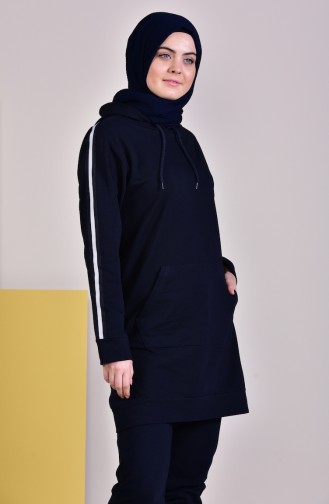 Hooded Tracksuit 19012-02 Navy 19012-02