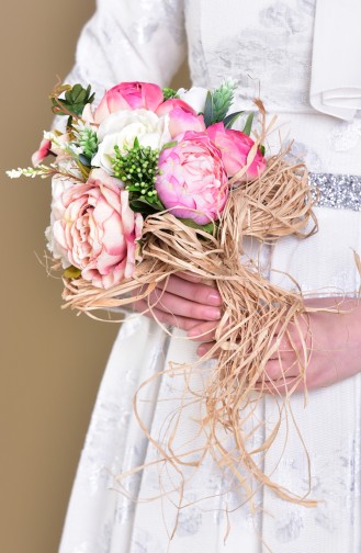 Pink Bride s Bouquet 12