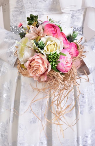 Pink Bride s Bouquet 12