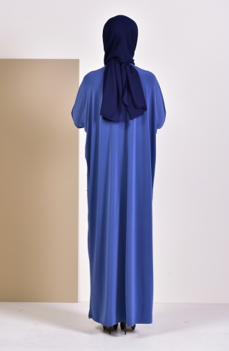 Pearl Bat Sleeve Dress 16451-03 Indigo 16451-03