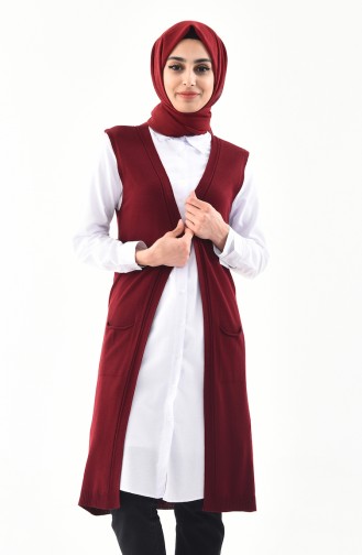 Claret Red Waistcoats 9017-04
