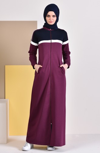 Abayas Plum 8349-05