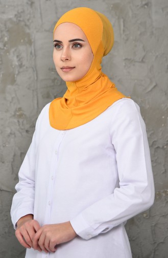 Ecardin Bonnet Climatique Hijab 13 Moutarde 01-13