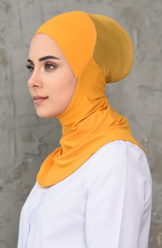Ecardin Bonnet Climatique Hijab 13 Moutarde 01-13