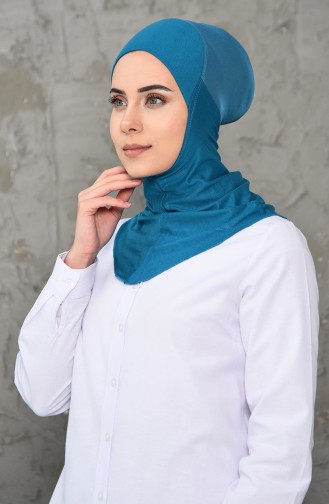 Ecardin Bonnet Climatique Hijab 15 Vert Foncé 01-15