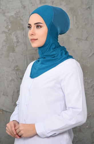 Ecardin Bonnet Climatique Hijab 15 Vert Foncé 01-15