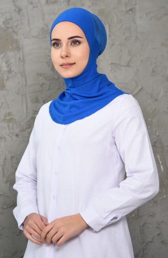 Ecardin Bonnet Climatique Hijab 16 Bleu Roi 01-16