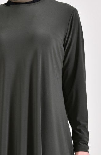 Tunik Pantolon İkili Takım 17781-02 Haki 17781-02