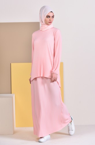 YNS  Sandy Tunic Skirt Double Suit 4116-04 Powder 4116-04